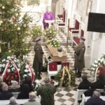 07.01.2022. Imielno. Pogrzeb Leona Kalety, najstarszego mieszkańca regionu Świętokrzyskiego / Jarosław Kubalski / Radio Kielce