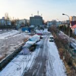 19.01.2022. Kielce. Ulica Mielczarskiego. Plac targowy / Jarosław Kubalski / Radio Kielce