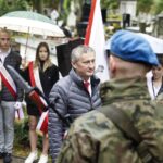 17.09.2021. Kielce. Obchody 82. rocznicy ataku sowietów na Polskę. Na zdjęciu: Zbigniew Koniusz - wojewoda świętokrzyski / Jarosław Kubalski / Radio Kielce