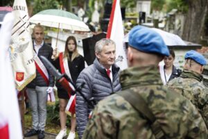 17.09.2021. Kielce. Obchody 82. rocznicy ataku sowietów na Polskę. Na zdjęciu: Zbigniew Koniusz - wojewoda świętokrzyski / Jarosław Kubalski / Radio Kielce