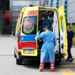 31.05.2021. Kielce. Ostatni pacjent opuścił szpital tymczasowy / Wiktor Taszłow / Radio Kielce