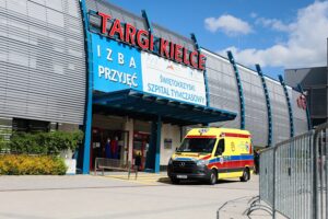 31.05.2021. Kielce. Ostatni pacjent opuścił szpital tymczasowy / Wiktor Taszłow / Radio Kielce