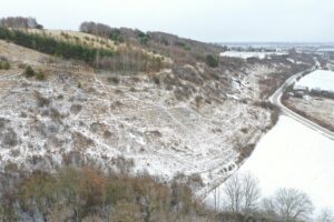 21.01.2022. Pełczyska. Góra Olbrych / Jarosław Kubalski / Radio Kielce