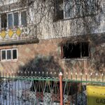 24.01.2022. Kałków. Dom, w którym w niedzielę doszło do pożaru / Anna Głąb / Radio Kielce