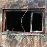 24.01.2022. Kałków. Dom, w którym w niedzielę doszło do pożaru / Anna Głąb / Radio Kielce