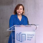 07.06.2021. Kielce. Uroczyste podpisanie i wmurowanie aktu erekcyjnego pod budowę kampusu laboratoriów Głównego Urzędu Miar. Na zdjęciu: Anna Krupka - wiceminister kultury, dziedzictwa narodowego i sportu / Wiktor Taszłow / Radio Kielce