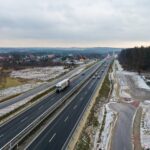 27.01.2022. Bilcza. Droga krajowa nr 73 / Jarosław Kubalski / Radio Kielce