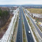 27.01.2022. Bilcza. Droga krajowa nr 73 / Jarosław Kubalski / Radio Kielce