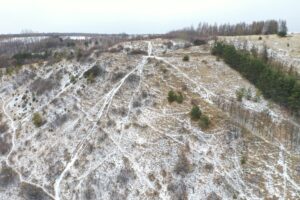 21.01.2022. Pełczyska. Góra Olbrych / Jarosław Kubalski / Radio Kielce