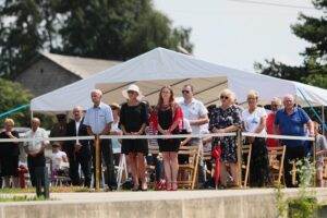 12.07.2021. Michniów. Obchody Dnia Walki i Męczeństwa Wsi Polskiej w 78. rocznicę pacyfikacji wsi Michniów. / Wiktor Taszłow / Radio Kielce