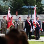 12.07.2021. Michniów. Obchody Dnia Walki i Męczeństwa Wsi Polskiej w 78. rocznicę pacyfikacji wsi Michniów. / Wiktor Taszłow / Radio Kielce