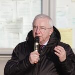 13.12.2021. Kielce. Areszt Śledczy na Piaskach. Upamiętnienie 40. rocznicy wprowadzenia stanu wojennego w Polsce. Na zdjęciu: poseł Krzysztof Lipiec / Jarosław Kubalski / Radio Kielce