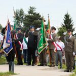 12.07.2021. Michniów. Obchody Dnia Walki i Męczeństwa Wsi Polskiej w 78. rocznicę pacyfikacji wsi Michniów. / Wiktor Taszłow / Radio Kielce