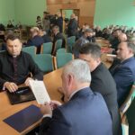 16.10.2021. Staszów. Uroczysta sesja rady miasta / Grażyna Szlęzak-Wójcik / Radio Kielce