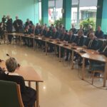 16.10.2021. Staszów. Uroczysta sesja rady miasta / Grażyna Szlęzak-Wójcik / Radio Kielce