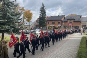 16.10.2021. Staszów. Uroczysta sesja rady miasta / Grażyna Szlęzak-Wójcik / Radio Kielce