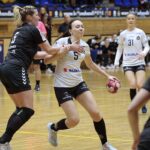 28.01.2022. Kielce. Mecz 15. kolejki PGNIG Superligi. Korona Handball - FunFloor Perła Lublin / Wiktor Taszłow / Radio Kielce