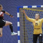 28.01.2022. Kielce. Mecz 15. kolejki PGNIG Superligi. Korona Handball - FunFloor Perła Lublin / Wiktor Taszłow / Radio Kielce