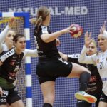 28.01.2022. Kielce. Mecz 15. kolejki PGNIG Superligi. Korona Handball - FunFloor Perła Lublin / Wiktor Taszłow / Radio Kielce