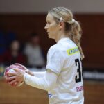 28.01.2022. Kielce. Mecz 15. kolejki PGNIG Superligi. Korona Handball - FunFloor Perła Lublin / Wiktor Taszłow / Radio Kielce