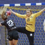 28.01.2022. Kielce. Mecz 15. kolejki PGNIG Superligi. Korona Handball - FunFloor Perła Lublin / Wiktor Taszłow / Radio Kielce