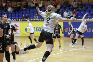 28.01.2022. Kielce. Mecz 15. kolejki PGNIG Superligi. Korona Handball - FunFloor Perła Lublin / Wiktor Taszłow / Radio Kielce