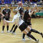 28.01.2022. Kielce. Mecz 15. kolejki PGNIG Superligi. Korona Handball - FunFloor Perła Lublin / Wiktor Taszłow / Radio Kielce