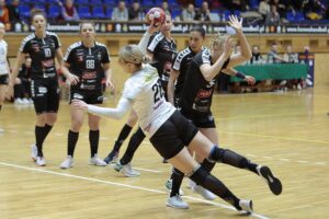 28.01.2022. Kielce. Mecz 15. kolejki PGNIG Superligi. Korona Handball - FunFloor Perła Lublin / Wiktor Taszłow / Radio Kielce