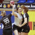 28.01.2022. Kielce. Mecz 15. kolejki PGNIG Superligi. Korona Handball - FunFloor Perła Lublin / Wiktor Taszłow / Radio Kielce