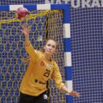 28.01.2022. Kielce. Mecz 15. kolejki PGNIG Superligi. Korona Handball - FunFloor Perła Lublin / Wiktor Taszłow / Radio Kielce