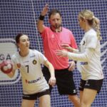 28.01.2022. Kielce. Mecz 15. kolejki PGNIG Superligi. Korona Handball - FunFloor Perła Lublin / Wiktor Taszłow / Radio Kielce