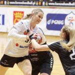 28.01.2022. Kielce. Mecz 15. kolejki PGNIG Superligi. Korona Handball - FunFloor Perła Lublin / Wiktor Taszłow / Radio Kielce
