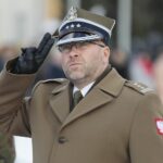21.12.2021. Kielce. Obchody Dnia Pamięci Poległych na Misjach na kieleckiej Bukówce. Na zdjęciu: Adam Włoczewski - komendant Centrum Przygotowań do Misji Zagranicznych / Wiktor Taszłow / Radio Kielce