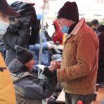 24.12.2021. Kielce. Wigilia dla samotnych, ubogich i bezdomnych / Wiktor Taszłow / Radio Kielce