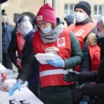 24.12.2021. Kielce. Wigilia dla samotnych, ubogich i bezdomnych / Wiktor Taszłow / Radio Kielce