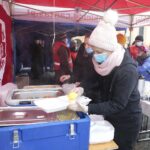 24.12.2021. Kielce. Wigilia dla samotnych, ubogich i bezdomnych / Wiktor Taszłow / Radio Kielce