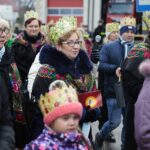 06.01.2022. Leszczyny. Orszak Trzech Króli / Wiktor Taszłow / Radio Kielce