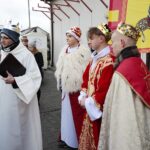 06.01.2022. Leszczyny. Orszak Trzech Króli / Wiktor Taszłow / Radio Kielce