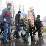 06.01.2022. Brzezinki. Orszak Trzech Króli / Wiktor Taszłow / Radio Kielce