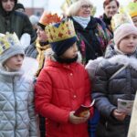 06.01.2022. Leszczyny. Orszak Trzech Króli / Wiktor Taszłow / Radio Kielce