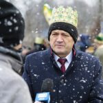 06.01.2022. Brzezinki. Orszak Trzech Króli. Na zdjęciu: Mirosław Gębski - starosta kielecki / Wiktor Taszłow / Radio Kielce