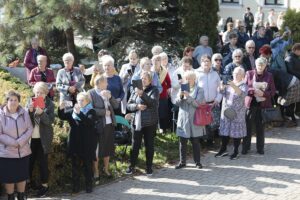 02.10.2021. Kielce. Msza św. z okazji 850-lecia Bazyliki Katedralnej / Wiktor Taszłow / Radio Kielce