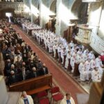 02.10.2021. Kielce. Msza św. z okazji 850-lecia Bazyliki Katedralnej / Wiktor Taszłow / Radio Kielce