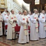 02.10.2021. Kielce. Msza św. z okazji 850-lecia Bazyliki Katedralnej / Wiktor Taszłow / Radio Kielce