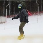 08.01.2022. Kielce. Stok narciarski. Telegraf / Wiktor Taszłow / Radio Kielce