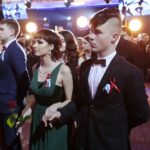 08.01.2022. Kielce. Hotel Binkowski. Studniówka II LO im. Jana Śniadeckiego w Kielcach i I Społecznego LO w Kielcach / Wiktor Taszłow / Radio Kielce