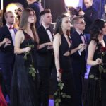 08.01.2022. Kielce. Hotel Binkowski. Studniówka II LO im. Jana Śniadeckiego w Kielcach i I Społecznego LO w Kielcach / Wiktor Taszłow / Radio Kielce