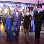 08.01.2022. Kielce. Hotel Binkowski. Studniówka II LO im. Jana Śniadeckiego w Kielcach i I Społecznego LO w Kielcach / Wiktor Taszłow / Radio Kielce