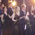 08.01.2022. Kielce. Hotel Binkowski. Studniówka II LO im. Jana Śniadeckiego w Kielcach i I Społecznego LO w Kielcach / Wiktor Taszłow / Radio Kielce