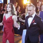 08.01.2022. Kielce. Hotel Binkowski. Studniówka II LO im. Jana Śniadeckiego w Kielcach i I Społecznego LO w Kielcach / Wiktor Taszłow / Radio Kielce